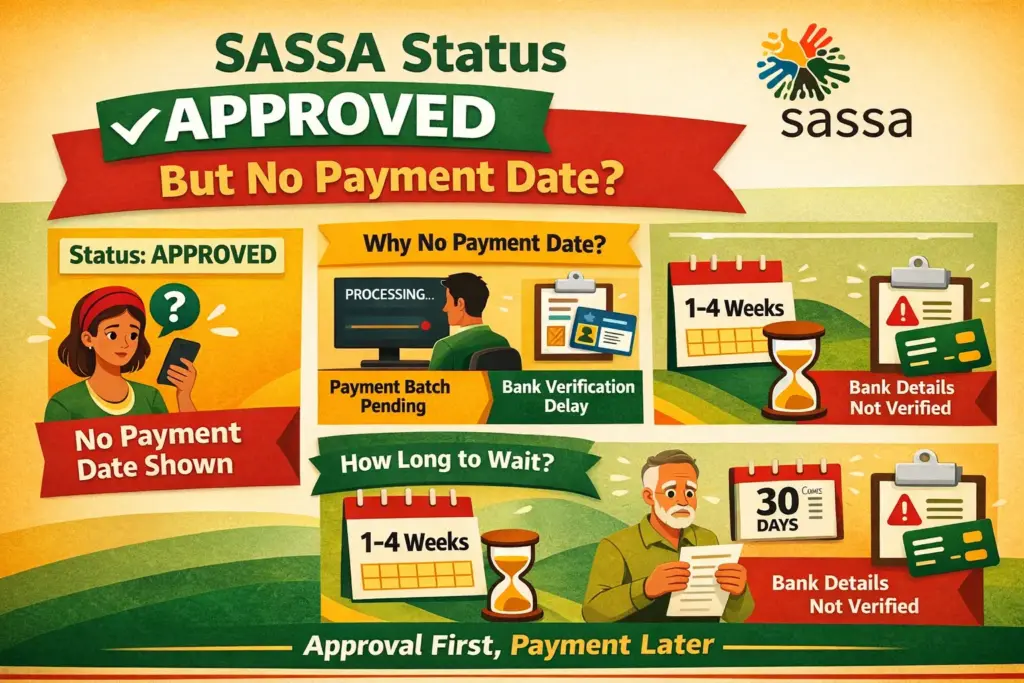 SASSA Approved Payment but no Payment Date