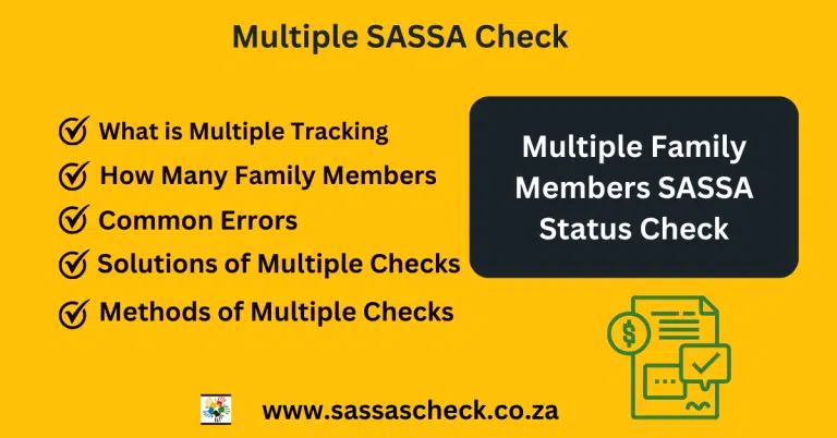 How to Check Family Members SASSA Status Payment