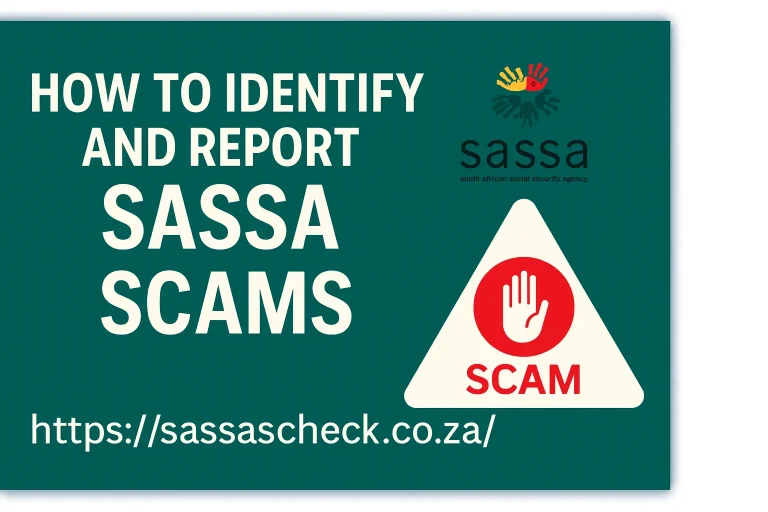 How to Identify and Report SASSA Scams
