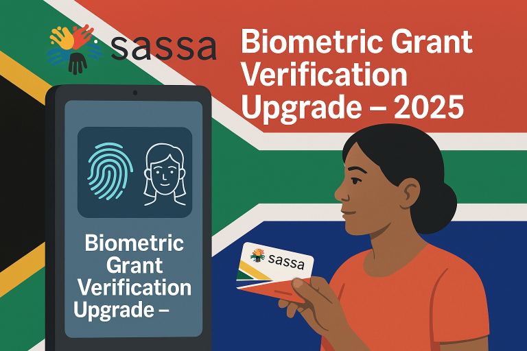 SASSA To Upgrade Biometric System in 2026 For Rural Arease
