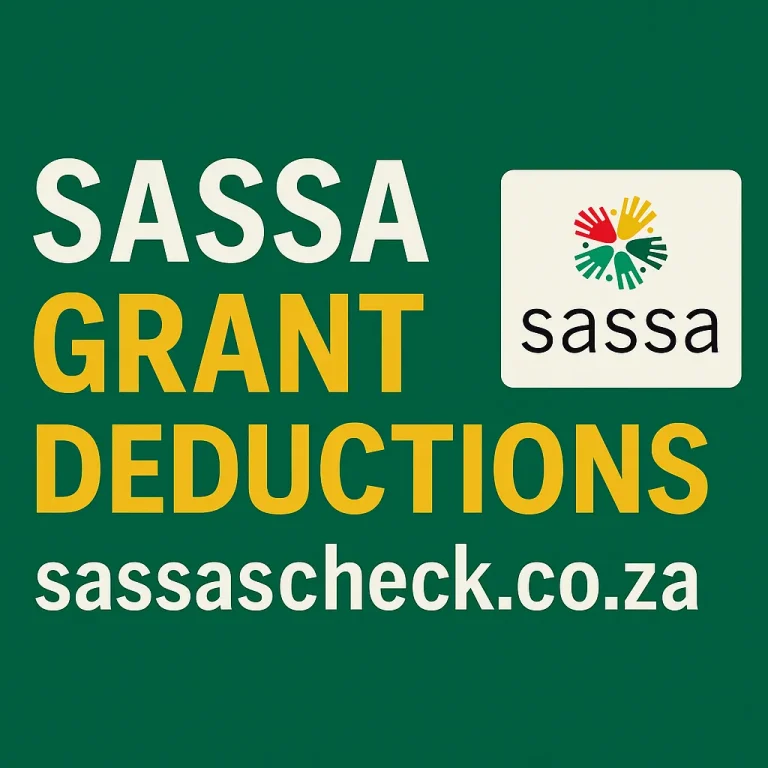 SASSA Grant Deductions
