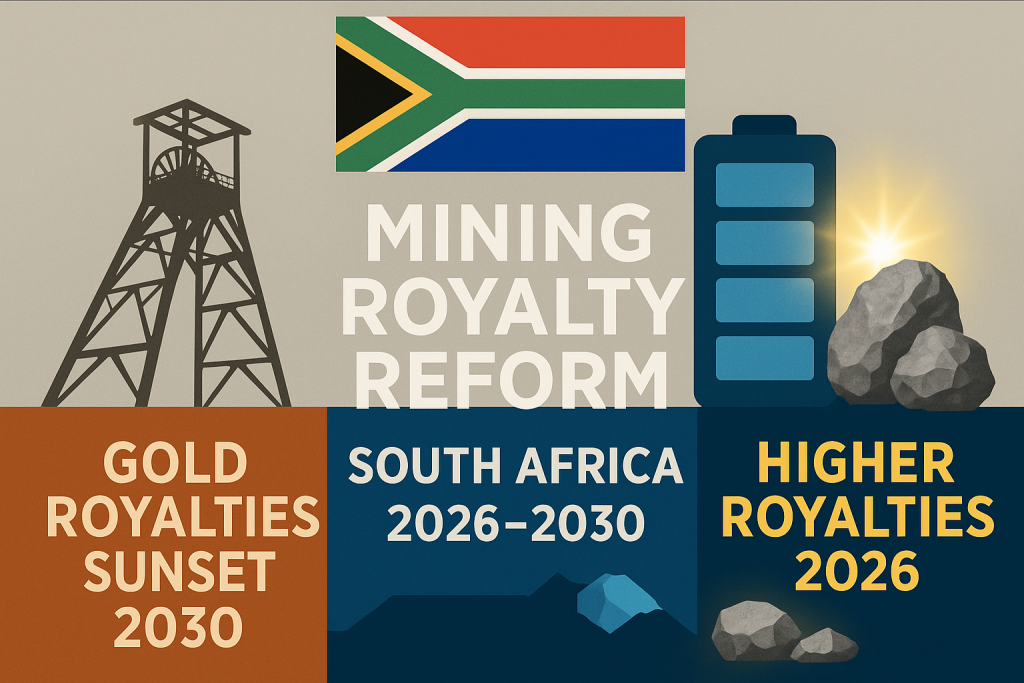South Africa Mining Royalties Gold Phased Out Lithium Costs Rise