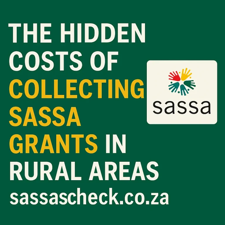 The Hidden Costs of Collecting SASSA Grants in Rural Areas
