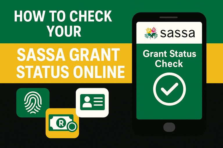 Methods to check SASSA grant online in 2025