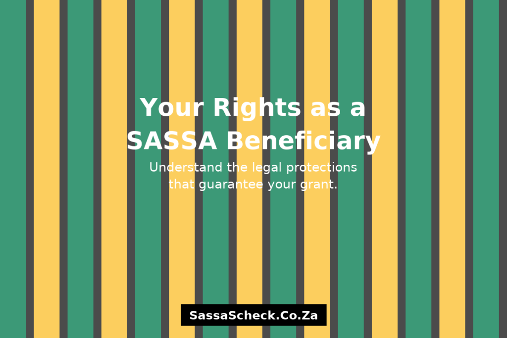 The Right to SASSA Grant & eligibility