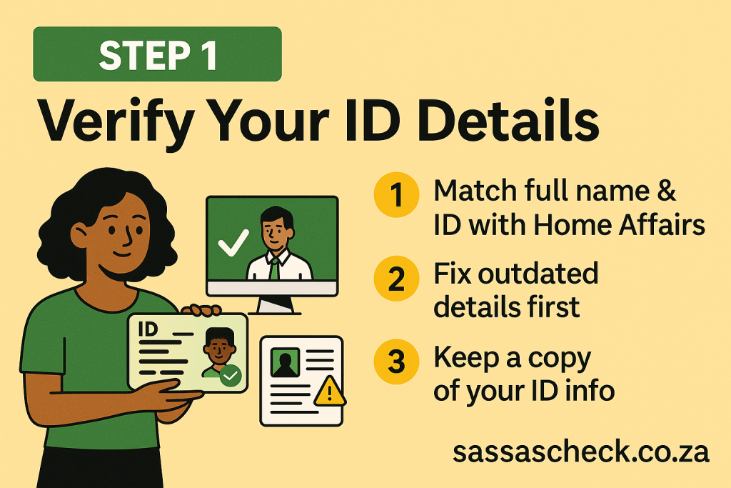 SASSA ID Verify Details
