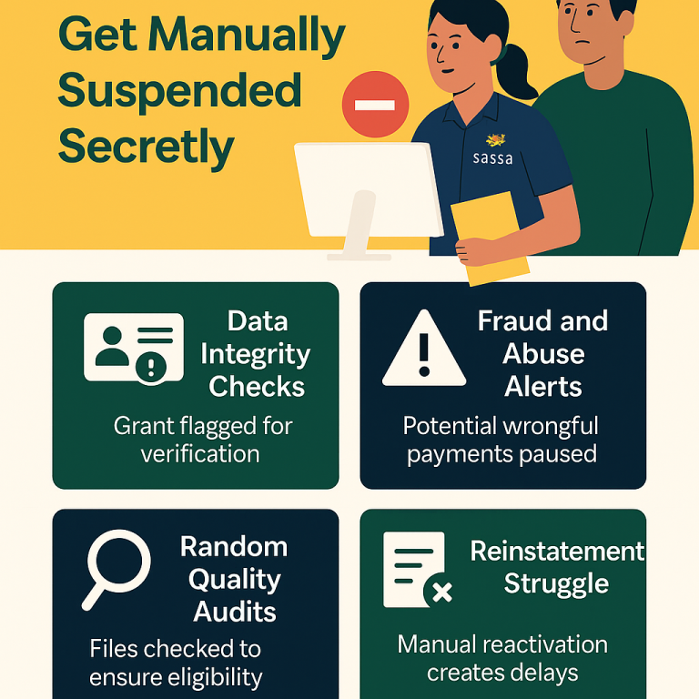 SASSA Manual Suspension