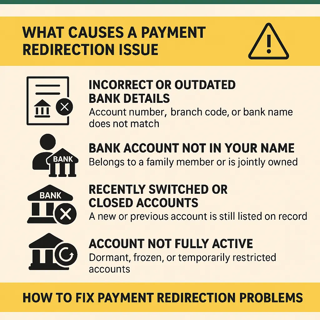 SASSA Payment redirect